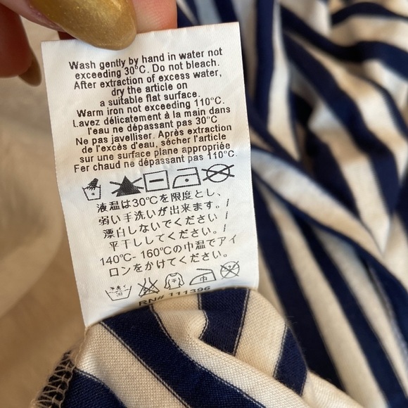 WOMEN’S Clu Too tank top. Blue and white. - Picture 6 of 6